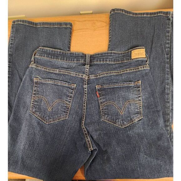 Levi 512 16 perfectly shaping bootcut blue denim jeans - Picture 6 of 6
